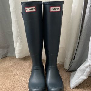 Hunter original tall rain boots